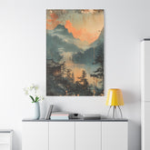 Chinese Landscape Art — Tranquil Mountain Lake Landscape - The Art Hub