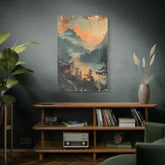 Chinese Landscape Art — Tranquil Mountain Lake Landscape - The Art Hub