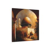 Metal Art Golden Mosque Dome Wall Art (Islamic Architecture Decor) - The Art Hub