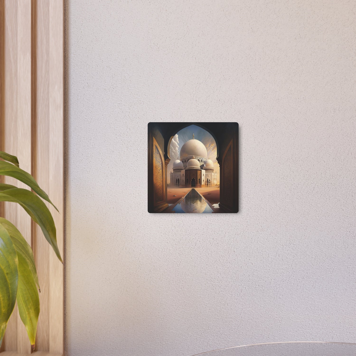 Islamic Mosque Metal Art Dome Architecture Wall Decor - The Art Hub