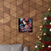 Matte Vertical Poster — Ethereal Floral Woman Art Print - The Art Hub