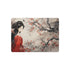 Geisha Cherry Blossom Metal Art Japanese-Inspired Wall Decor - The Art Hub