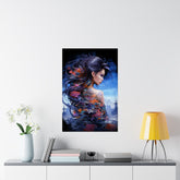 Fantasy Vertical Poster — Minimal Modern Wall Art - The Art Hub