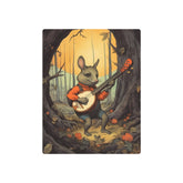 Metal Art — Whimsical Rabbit Banjo Wall Art - The Art Hub