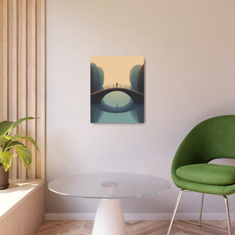 Metal Art  Serene Bridge Landscape Wall Decor - The Art Hub