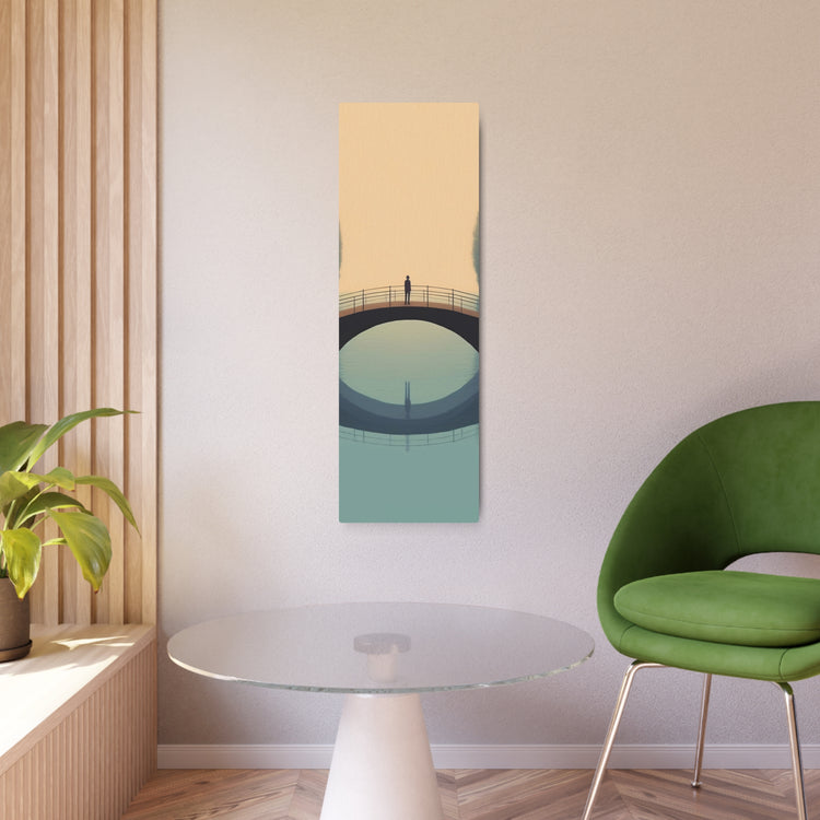 Metal Art  Serene Bridge Landscape Wall Decor - The Art Hub