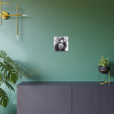 Metal Art — Beautiful Girl Floral Portrait Wall Decor - The Art Hub