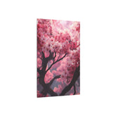 Cherry Blossom Metal Art Sign — Pink Floral Wall Decor - The Art Hub