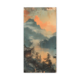 Chinese Landscape Art — Tranquil Mountain Lake Landscape - The Art Hub