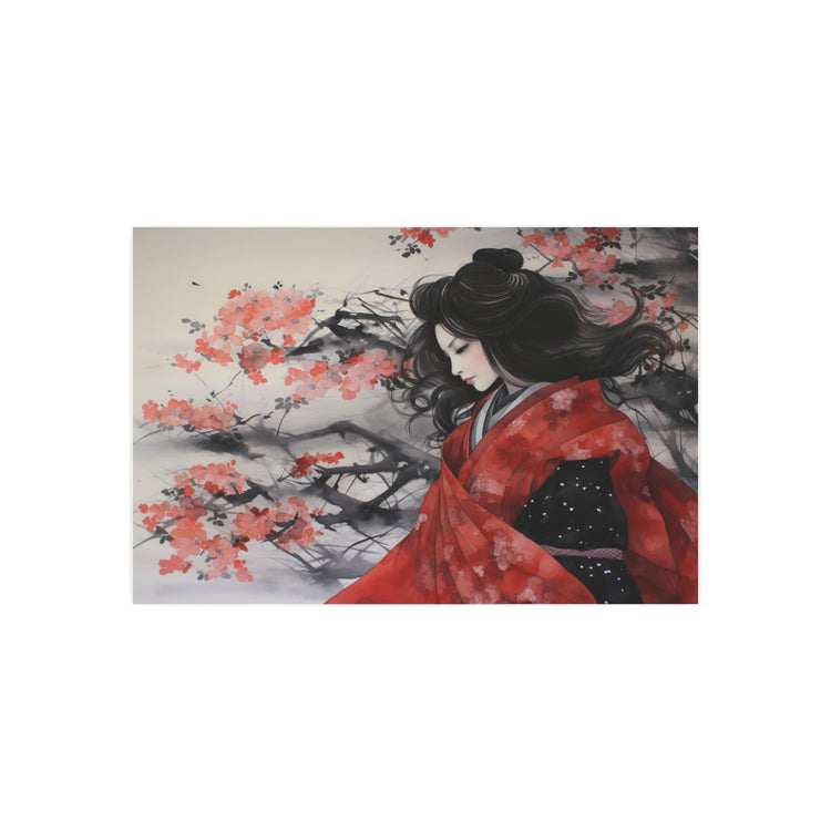 Metal Art Sakura Geisha Wall Decor - The Art Hub
