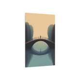 Metal Art  Serene Bridge Landscape Wall Decor - The Art Hub