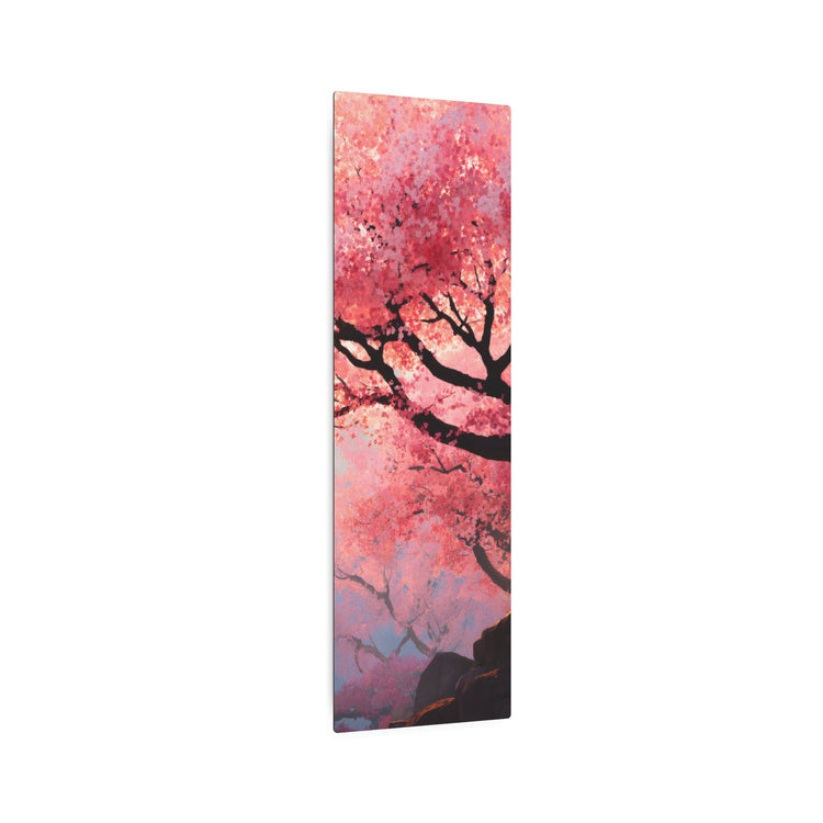 Cherry Blossom Metal Art Sign – Japanese Sakura Wall Decor - The Art Hub