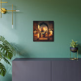 Metal Art Golden Mosque Archway Wall Decor - The Art Hub