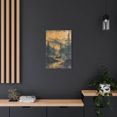 Mountain Mist Landscape Canvas Art— Rustic Pine Forest Wall Art - The Art Hub