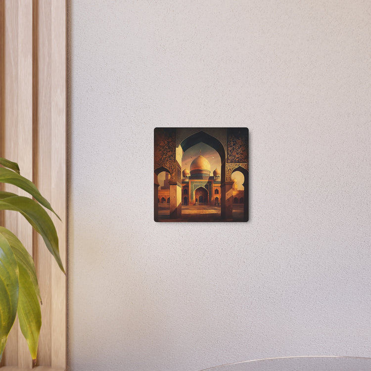 Metal Art Golden Mosque Archway Wall Decor - The Art Hub