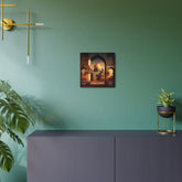 Metal Art Golden Mosque Archway Wall Decor - The Art Hub