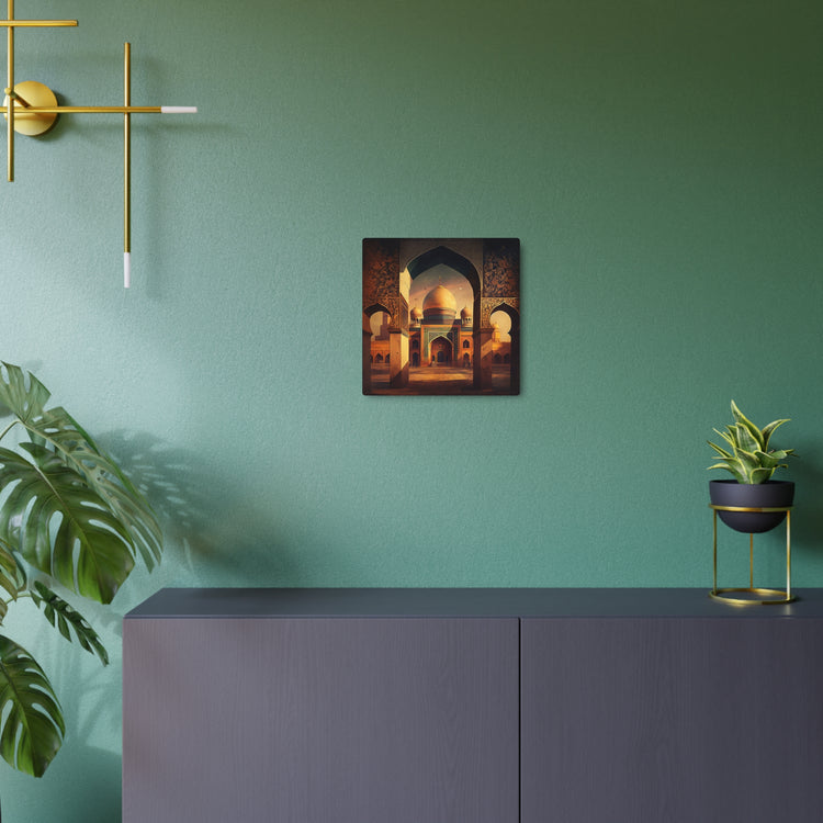 Metal Art Golden Mosque Archway Wall Decor - The Art Hub