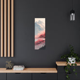 Metal Art Sign - Cherry Blossom Mountain Landscape Wall Decor - The Art Hub