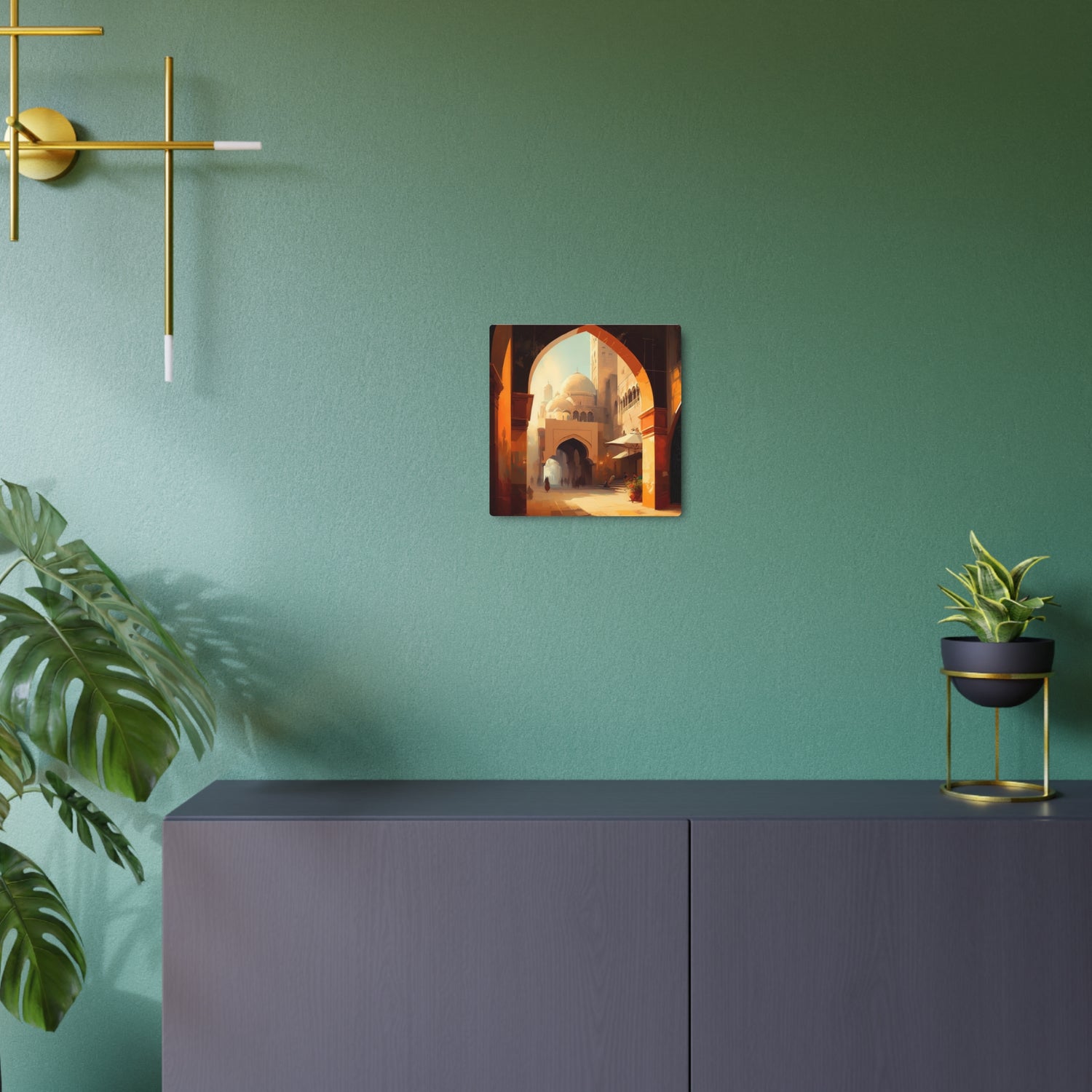 Metal Art Sunlit Arabian Archway Wall Decor - The Art Hub