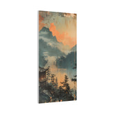 Chinese Landscape Art — Tranquil Mountain Lake Landscape - The Art Hub