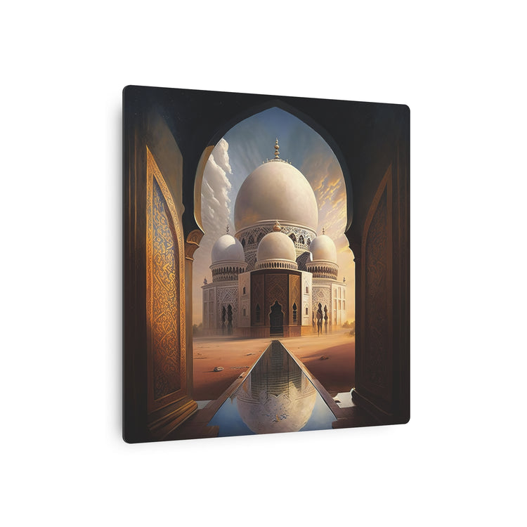 Islamic Mosque Metal Art Dome Architecture Wall Decor - The Art Hub