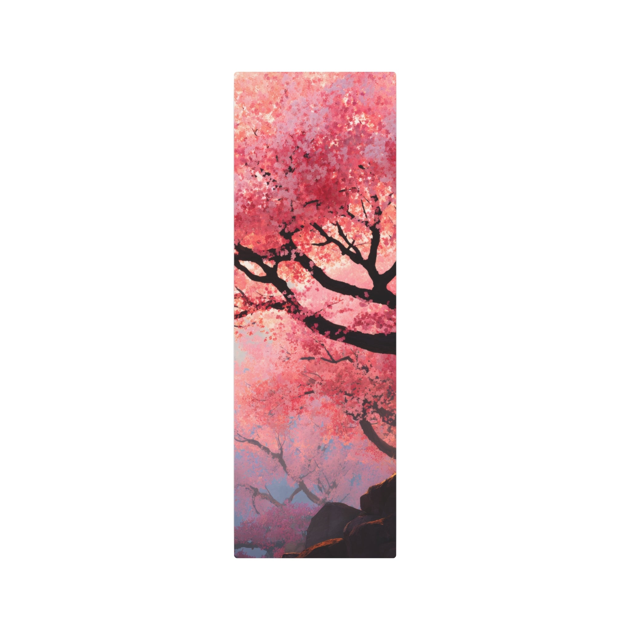 Cherry Blossom Metal Art Sign – Japanese Sakura Wall Decor