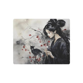 Metal Art Elegant Geisha & Cat Wall Decor - The Art Hub