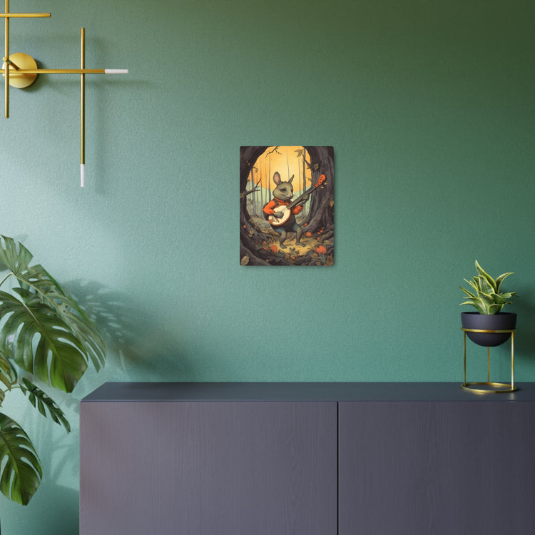 Metal Art — Whimsical Rabbit Banjo Wall Art - The Art Hub