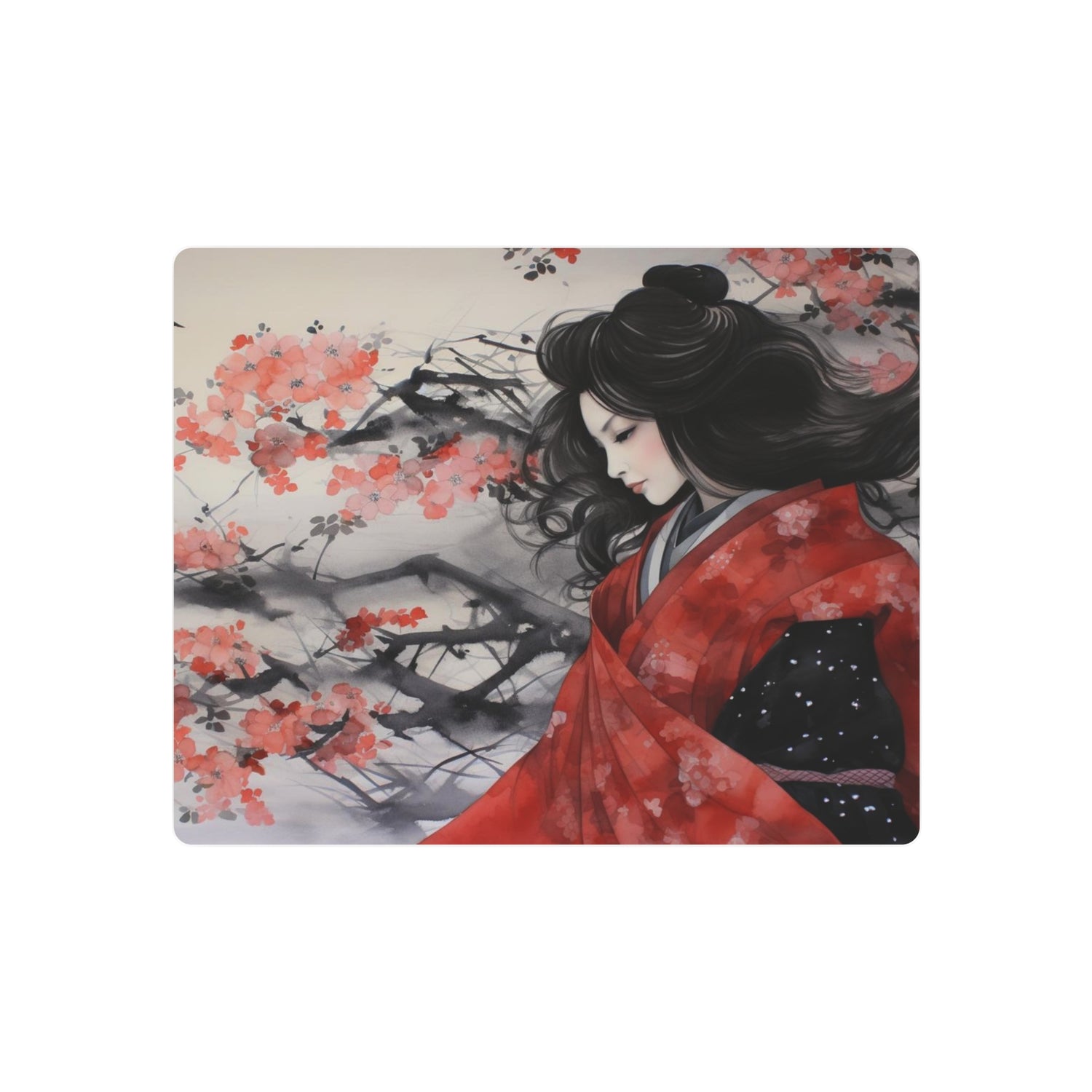 Metal Art Sakura Geisha Wall Decor - The Art Hub