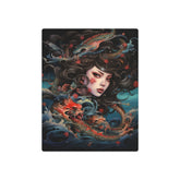Dragon Maiden Metal Art — Asian Fantasy Portrait Wall Decor - The Art Hub