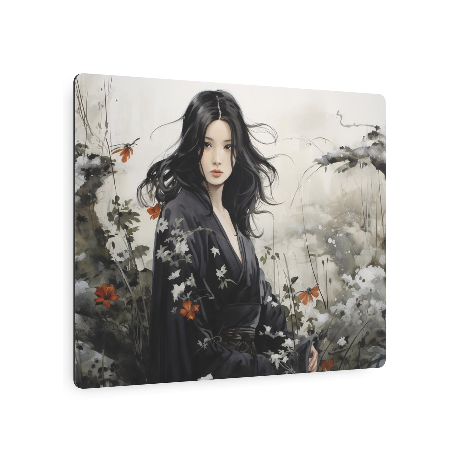 Metal Art Ethereal Geisha Garden Wall Décor - The Art Hub