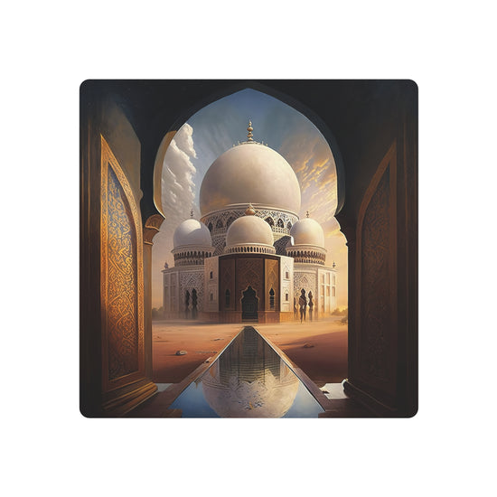 Islamic Mosque Metal Art Dome Architecture Wall Decor - The Art Hub
