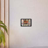 Asian Vintage Collage Metal Art - The Art Hub