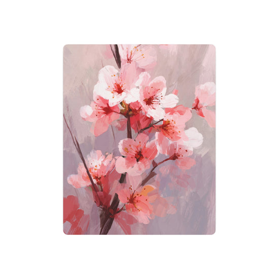 Cherry Blossom Metal Art Sign — Pink Floral Wall Décor - The Art Hub