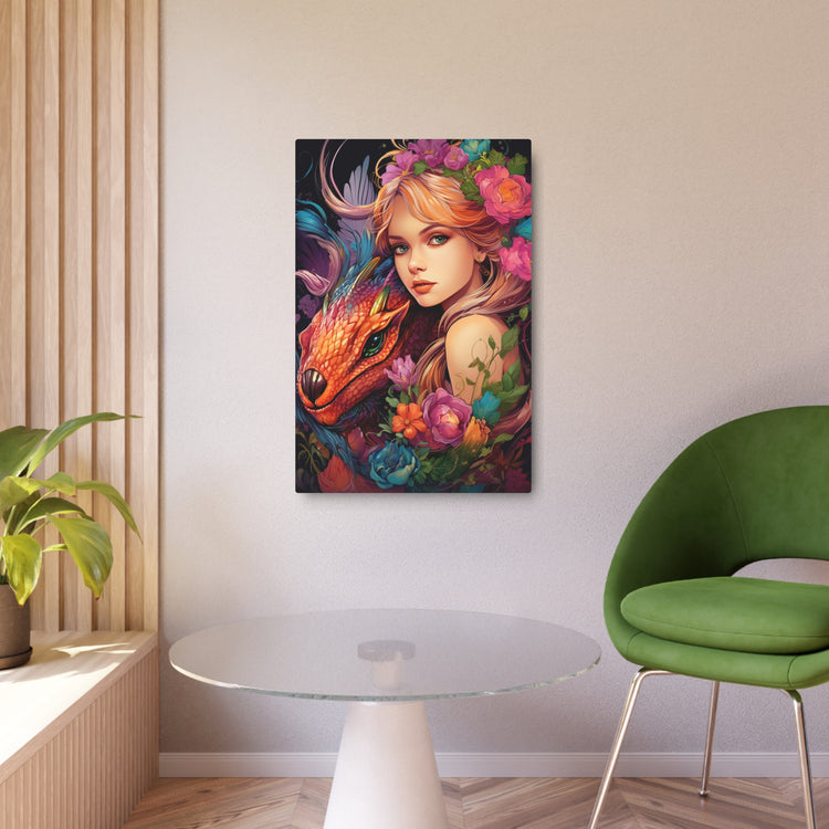 Fantasy Metal Art – Decorative Wall Plaque - The Art Hub