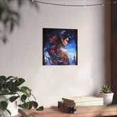 Fantasy Vertical Poster — Minimal Modern Wall Art - The Art Hub