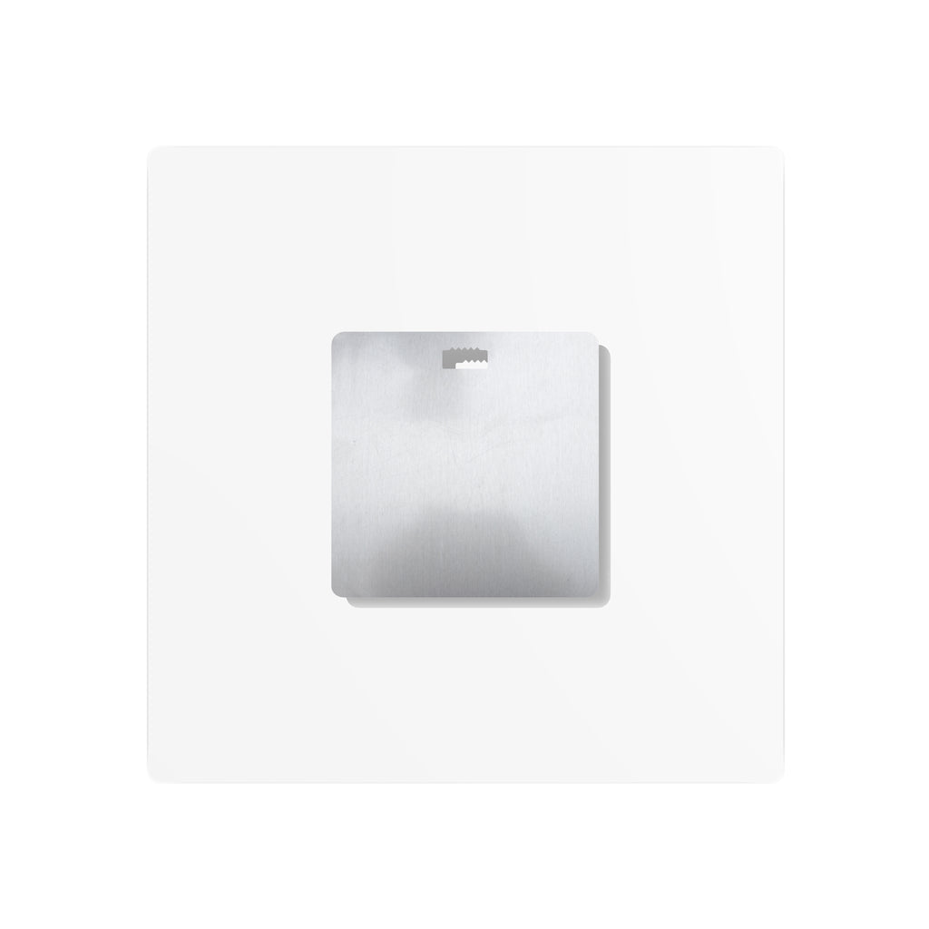 Samurai Ink Warrior Metal Art Sign — Japanese Sumi-e Wall Decor