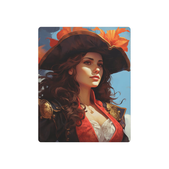 Pirate Captain Metal Art Sign – Vintage Nautical Wall Decor - The Art Hub