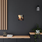 Islamic Mosque Metal Art Desert Sunrise Architectural Wall Decor - The Art Hub