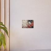 Oriental Geisha Metal Art Floral Japanese Wall Decor - The Art Hub