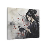 Metal Art Elegant Geisha & Cat Wall Decor - The Art Hub