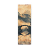Chinese Landscape Painting Art — Misty Forest Landscape Matte Stretched Print - The Art Hub