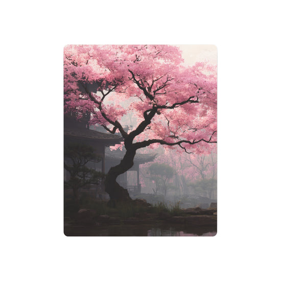 Cherry Blossom Metal Art Sign — Japanese Sakura Wall Decor - The Art Hub