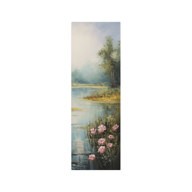 Metal Art - Tranquil Lakeside Meadow Landscape Wall Decor - The Art Hub