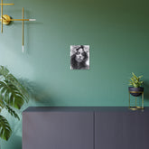 Metal Art — Beautiful Girl Floral Portrait Wall Decor - The Art Hub