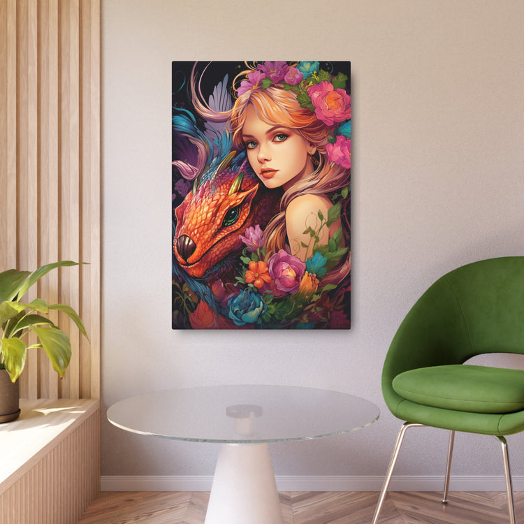 Fantasy Metal Art – Decorative Wall Plaque - The Art Hub