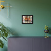 Asian Vintage Collage Metal Art - The Art Hub