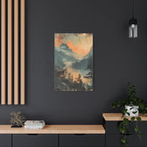 Chinese Landscape Art — Tranquil Mountain Lake Landscape - The Art Hub