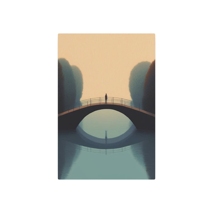 Metal Art  Serene Bridge Landscape Wall Decor - The Art Hub