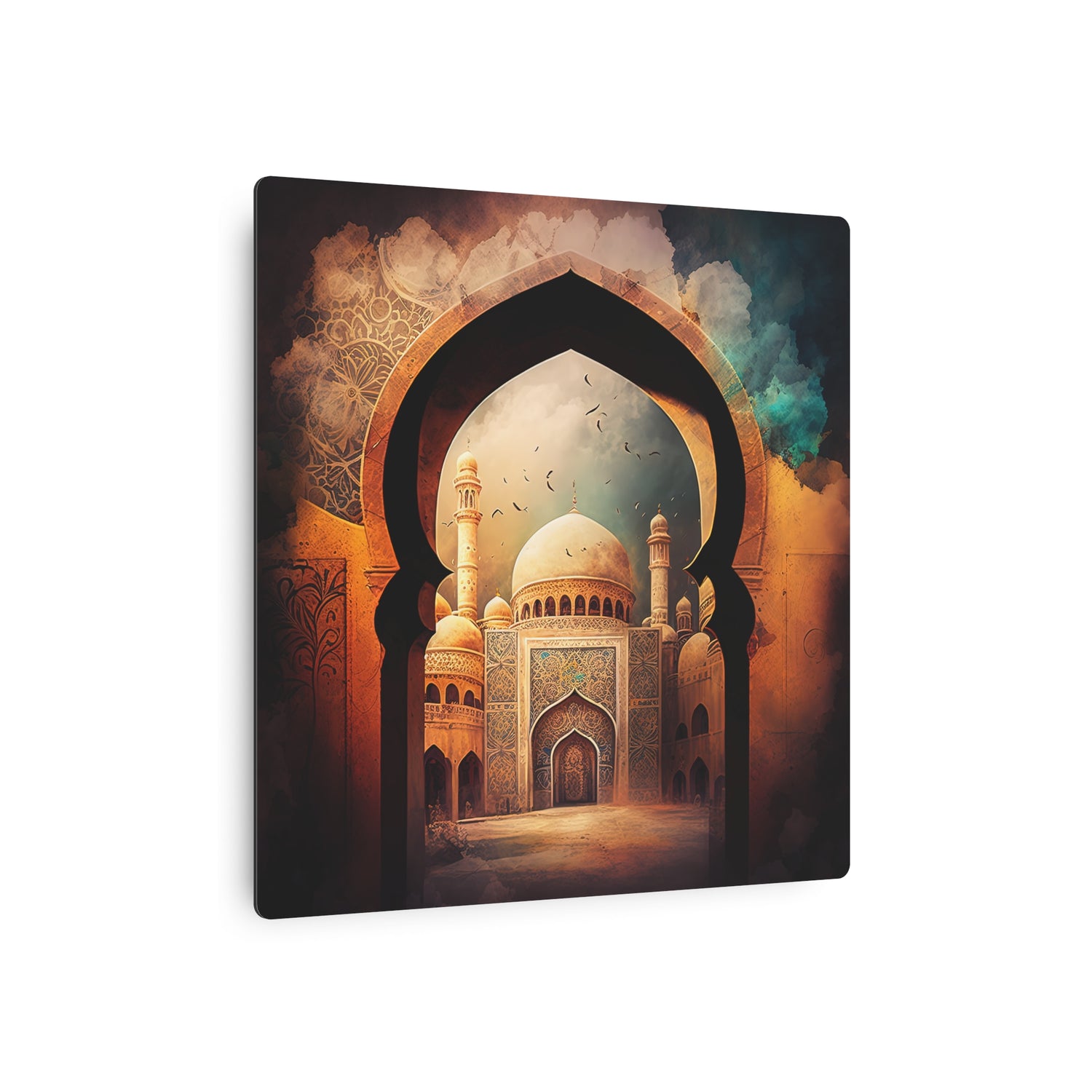 Islamic Mosque Metal Art Ornate Archway Wall Decor - The Art Hub